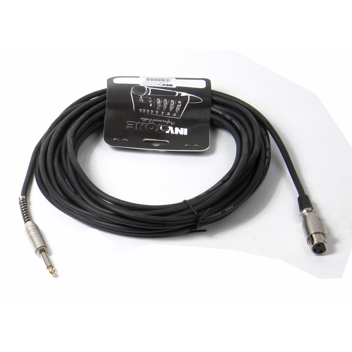 INVOTONE ACM1010/BK Кабель М6,3мм - XLRF,  10м