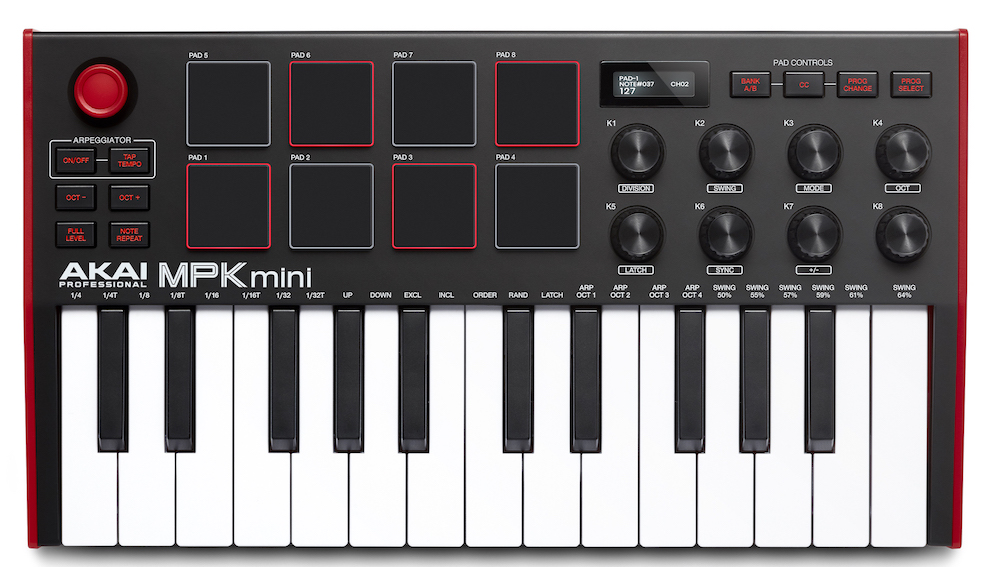 AKAI PRO MPK MINI MK3 Миди клавиатура