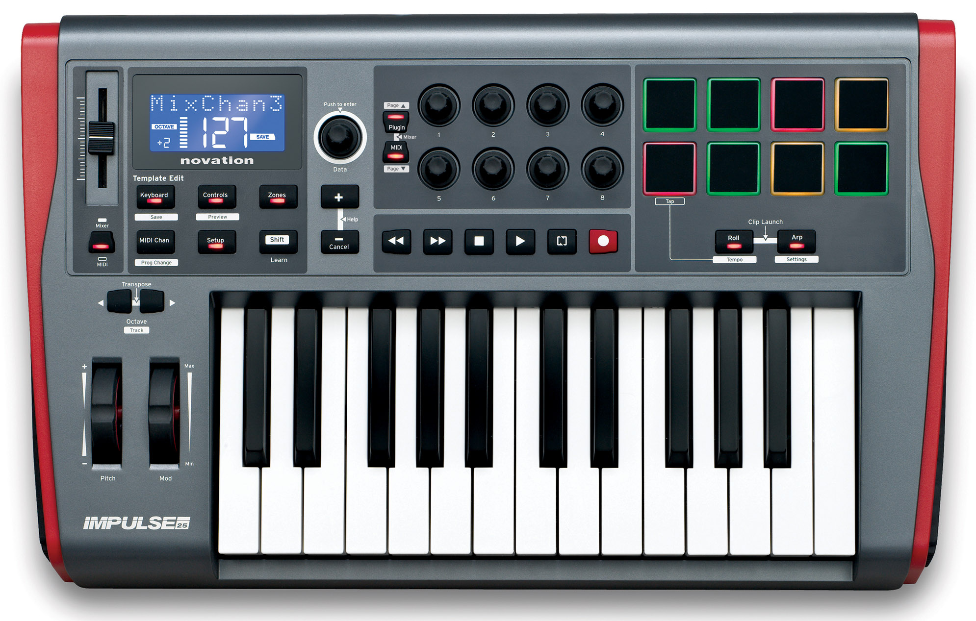 NOVATION IMPULSE 25 MIDI-клавиатура