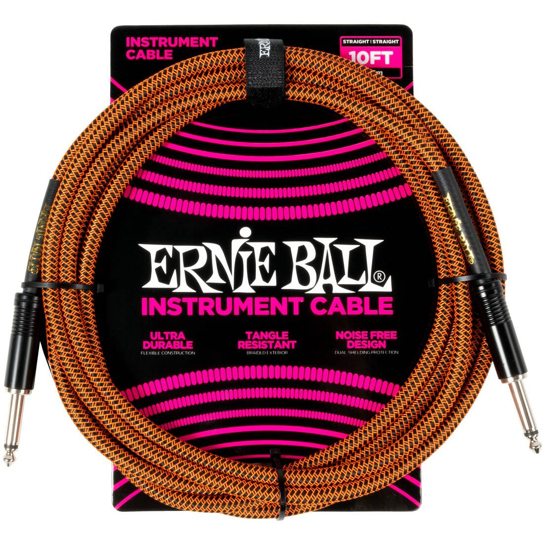 ERNIE BALL 6468, 3.05м - Инструментальный кабел