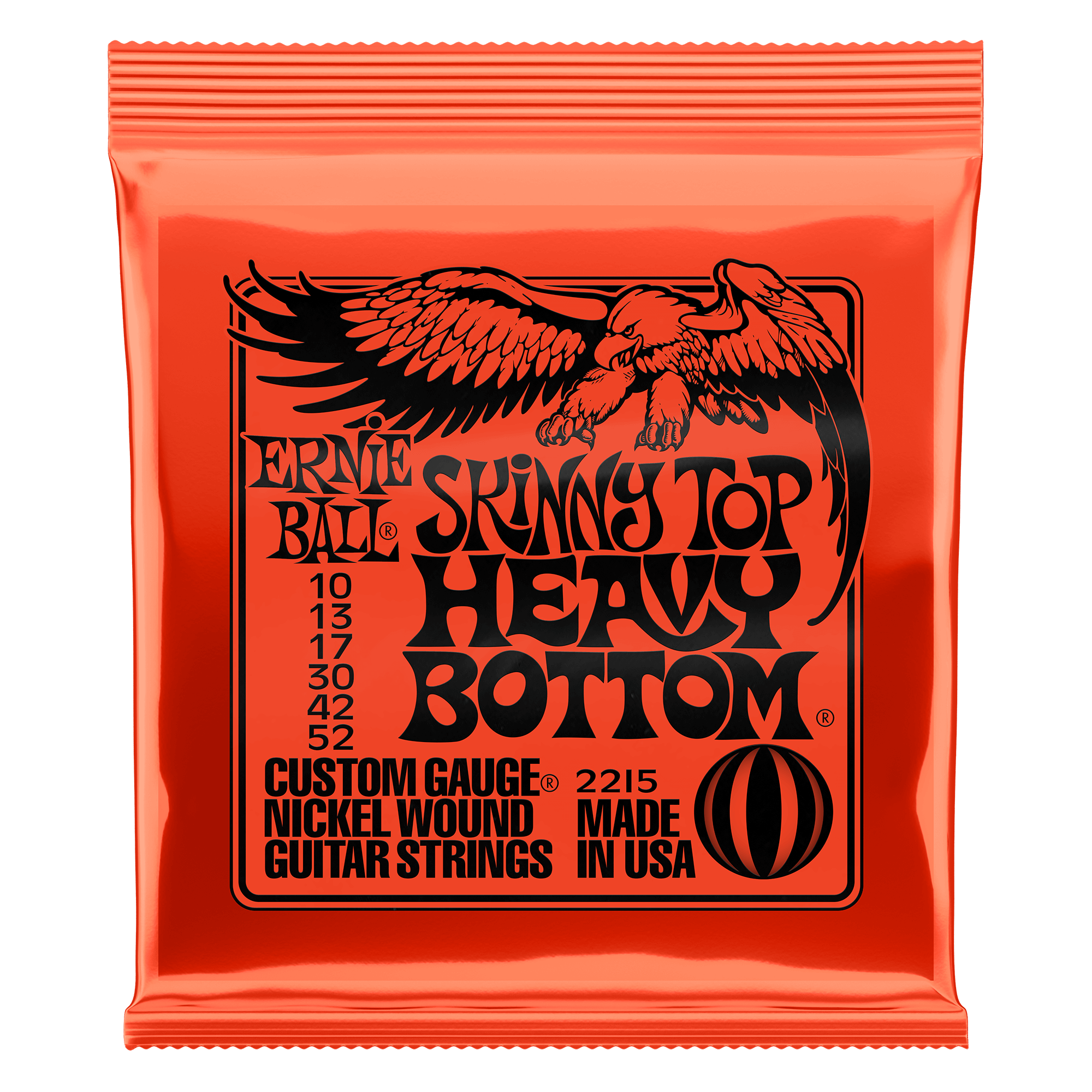 ERNIE BALL 2215 Струны для электрогитары 10-52