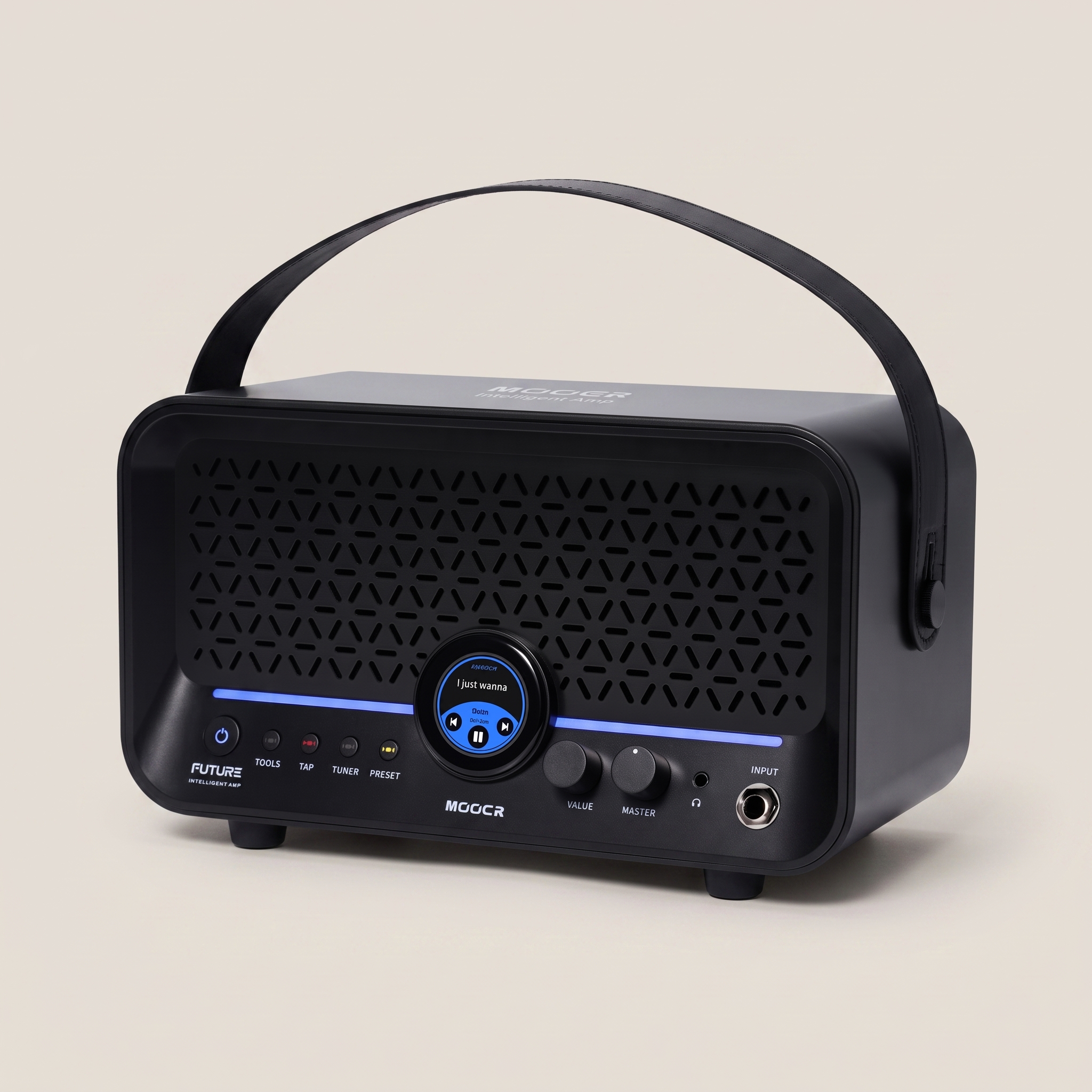 MOOER F15i-Li-PBK Комбоусилитель, портативный, 15Вт, черный 