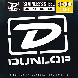 DUNLOP DBS40100 Струны для 4-струнной бас-гитары 40-100
